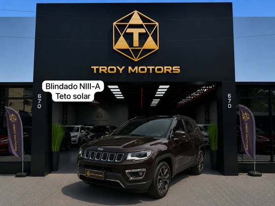 JEEP COMPASS 2.0 16V FLEX LIMITED AUTOMÁTICO JEEP COMPASS 2.0 16V FLEX LIMITED AUTOMÁTICO
